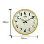 add-Office Wall Clock 697 Ivory