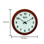 add-Wall Clock – Office Clock – 557 – Brown