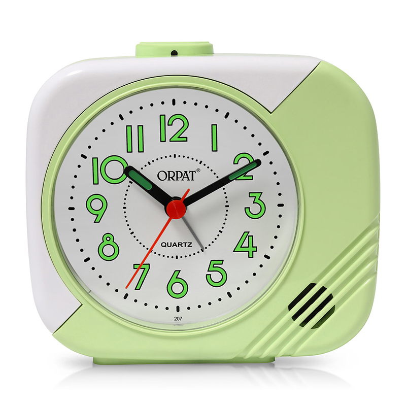 Time Piece Buzzer Alarm Clock TBB-207 (4.5 V) Parrot Green