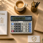 Check & Correct Desktop Calculator OT-1700T — Grey - Image 2