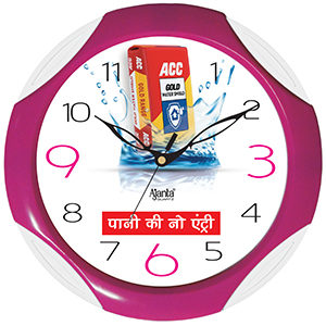 Custom Orpat clock made for a corporate client