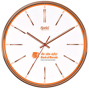 Custom Orpat clock made for a corporate client