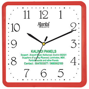 Custom Orpat clock made for a corporate client
