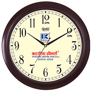 Custom Orpat clock made for a corporate client