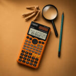 Scientific Calculator SC-401MS — Tangerine - Image 2