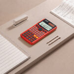 Scientific Desktop Calculators SC-401 MS EMPIRE RED