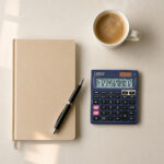 Check & Correct Desktop Calculator OT-300D — Dark Grey - Image 2