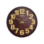 Wall Clock - Designer Clock  - DS-447 -  Brown
