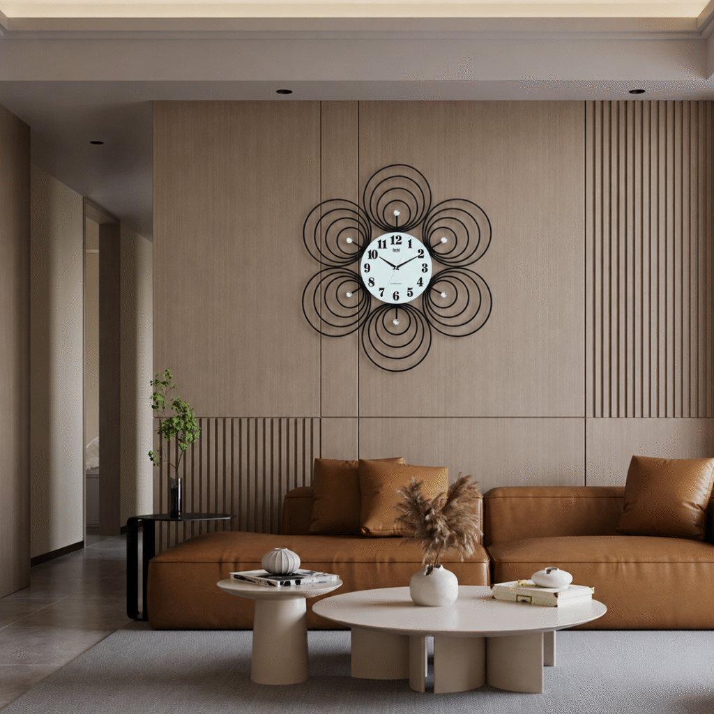 Wall-Clock-–-Designer-Clock-–-DS-277-–-Black