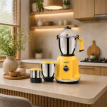 Smart Home Appliances- Kitchen Helpers - Mixer Grinder  - Kitchen Bot ( 1200 Watt ) - Majestic Yellow - Image 2