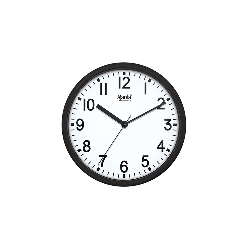 8767 FRONT BLACK _MGL0604 QQQ 11 07 2022 Wall Clock