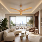 BLDC Ceiling Fan - Moneysaver Prime One S - 28W - Coco Gold With Remote & App Remote