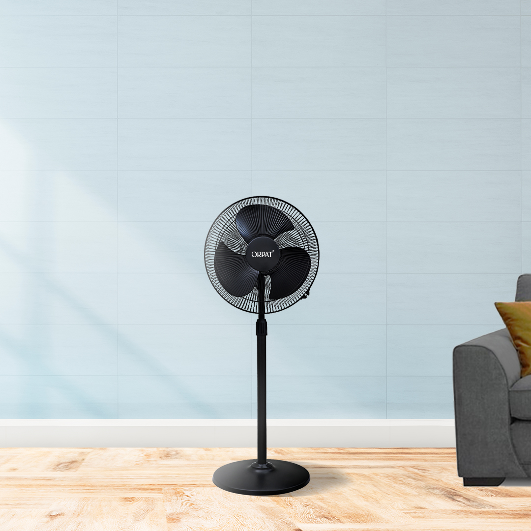 FARRATA-16 inch FRONT BLACK (2) Farrata Black Fan