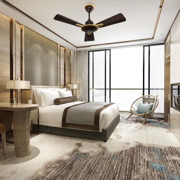 Beakers Brown Ceiling Fan