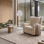 Pedestal Fan OPF-3237 HS — White - Image 2