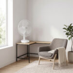 Table Fan OTF-3327 — White - Image 2