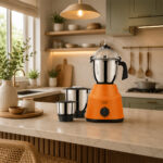 Kitchen Superstar Mixer Grinder - 1200W - Tangerine