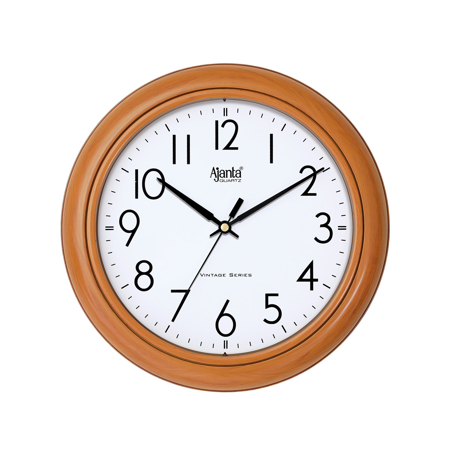 7007-FRONT-MAPAL-WOOD Mapal wood clock