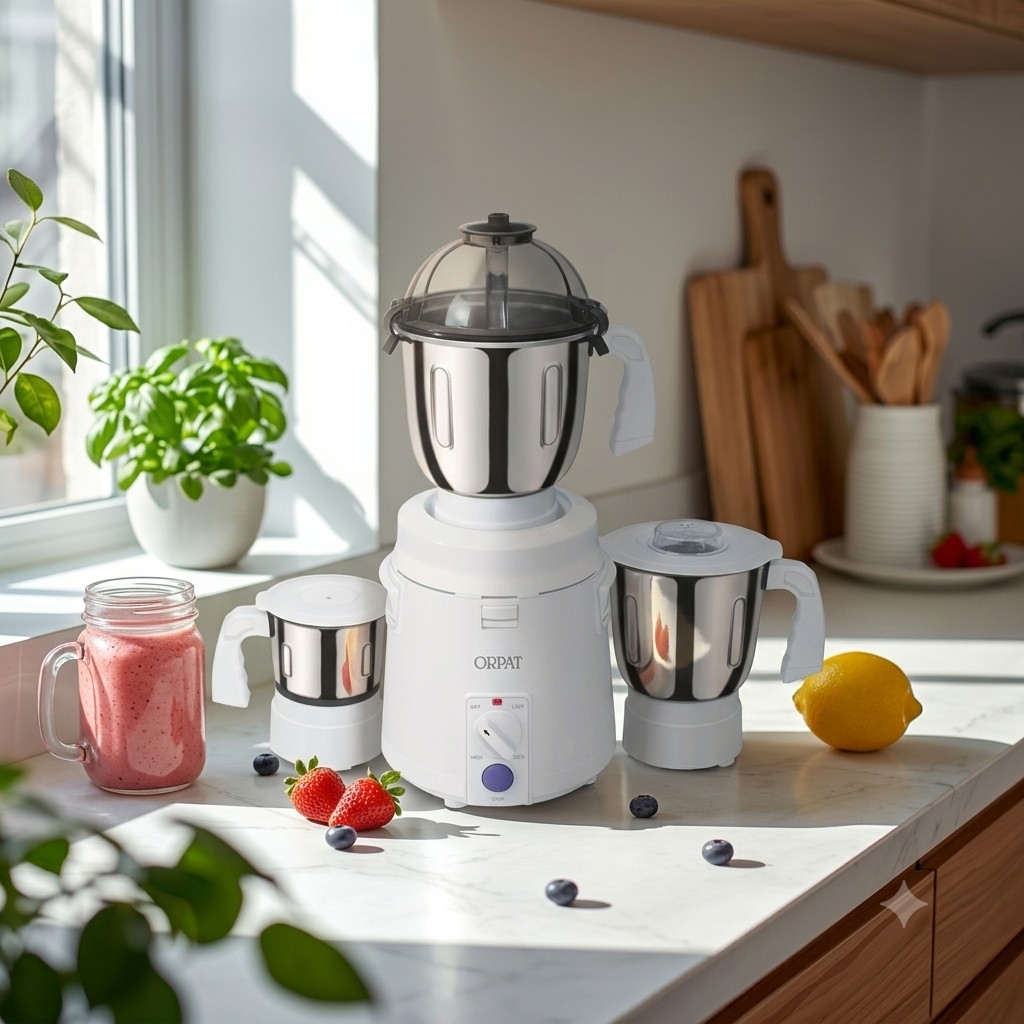 Commercial Grinder- Dyna Plus 900W – White Commercial Grinder- Dyna Plus 900W - White - Image 1