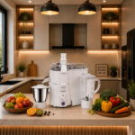 Commercial Juicer Mixer Grinder - Potenza Plus 900W - White - Image 2