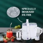 Commercial Juicer Mixer Grinder - Potenza Plus 900W - White - Image 5