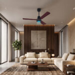 BLDC Ceiling Fan - Moneysaver Genz - 28W - AB Brown CG With Remote & App Remote - Image 2
