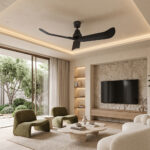 Luxury BLDC Ocean Breeze Ceiling Fan With Remote (Charcoal Grey) - Image 2