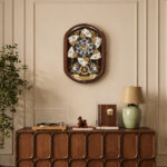 Magic-Moments-Musical-Pendulum-Quartz-Wall-Clock-With-Swarovski-Diamonds