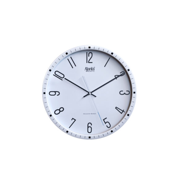 Designer Wall Clock  - 6087  - White