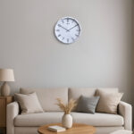 Designer Wall Clock  - 6087  - White