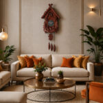 Hand Crafted Cuckoo ClockCuckoo 047 Brown - Image 2