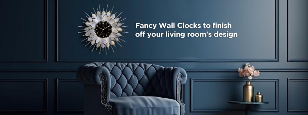 Fancy wall clocks to finish off your living room’s design