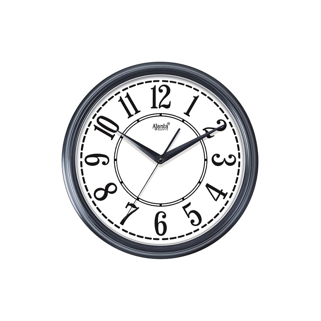 1097 FRONT BLACK IMGL0485 QQQ 13 03 2024 Wall Clock