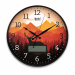 Designer Wall Clock  - 6097  - Black - Image 3