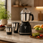 Kitchen Krusher Mixer Grinder – 1200W – Black