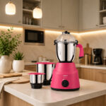 Kitchen Superstar Mixer Grinder - 1200W - Magenta