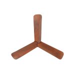 Luxury BLDC Ocean Breeze Plus Ceiling Fan With Remote (Wenge Teak Wood) - Image 4