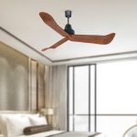 Luxury BLDC Ocean Breeze Plus Ceiling Fan With Remote (Wenge Teak Wood) - Image 2