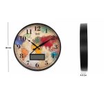 Designer Wall Clock  - 6097  - Brown - Image 4