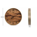 Wall Clock - Home Decore Clock  - 9157 - Golden - Image 4