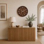 Wall Clock – Home Decore Clock – 9157 – Brown