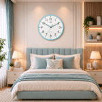 Wall Clock - Home Decore Series Clocks  - 10067 - Light Blue