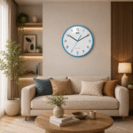 Wall Clock - Home Decore Series Clocks  - 1187 - Blue