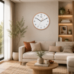 Wall Clock - Home Decore Series Clocks  - 1187 - Copper