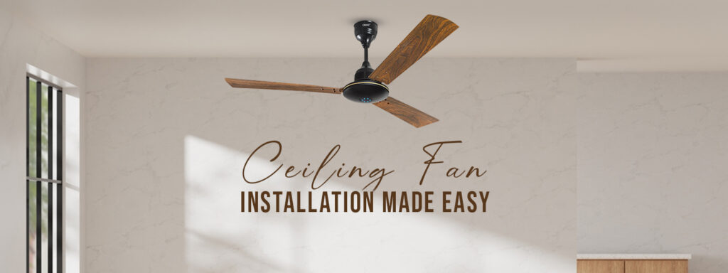 celing fan installation