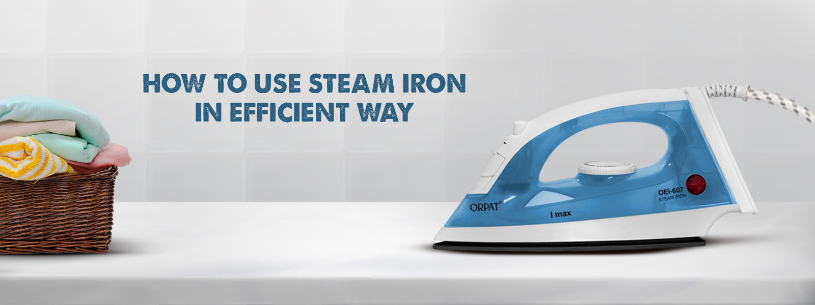 how to use steam iron