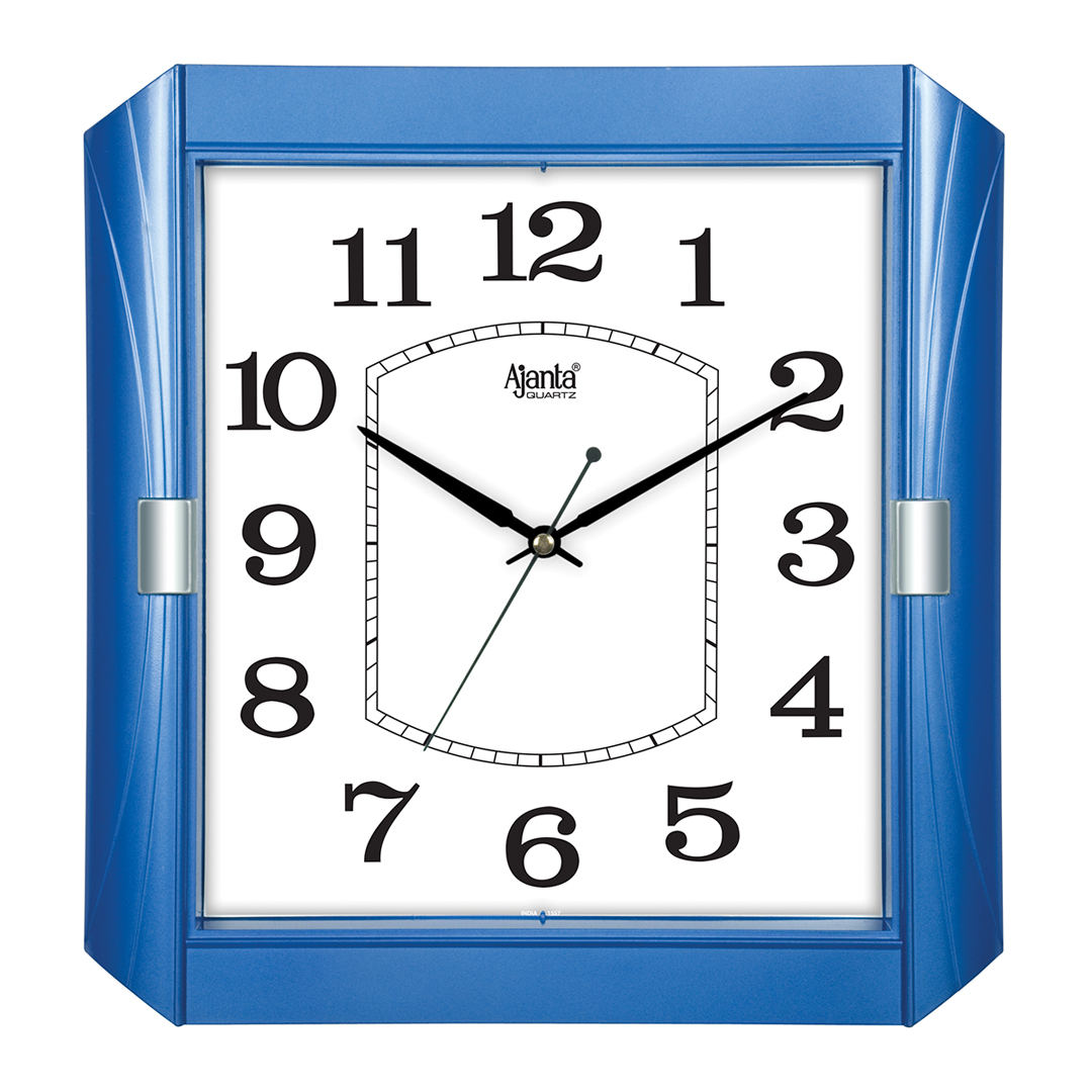 1557-BLUE Office Wall Clock