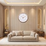 Wall Clock -Designer Clock  -2047 -White