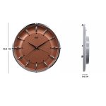 Wall Clock - Designer Clock  -2037 -Copper - Image 4