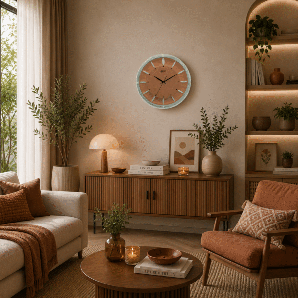 Wall Clock – Designer Clock -2037 -Copper
